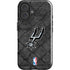 NBA San Antonio Spurs Dark Rust iPhone 16 Impact Case