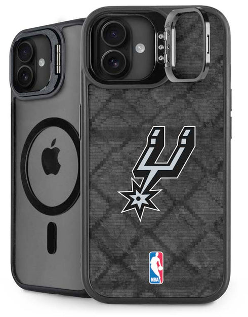 NBA San Antonio Spurs Dark Rust iPhone 16 Kickstand Case