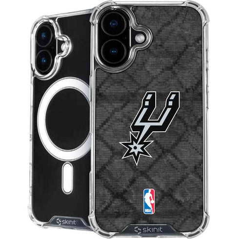 NBA San Antonio Spurs Dark Rust iPhone 16 MagSafe Case