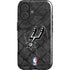 NBA San Antonio Spurs Dark Rust iPhone 16 Magsafe Impact Case