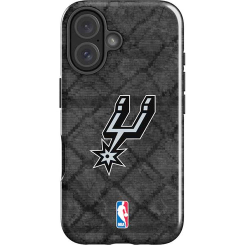NBA San Antonio Spurs Dark Rust iPhone 16 Plus Impact Case