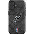 NBA San Antonio Spurs Dark Rust iPhone 16 Plus Impact Case