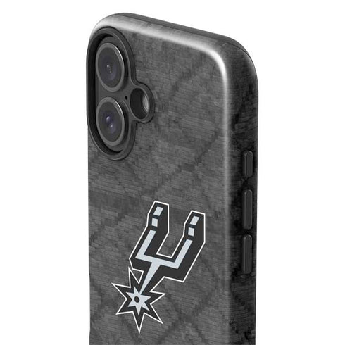 NBA San Antonio Spurs Dark Rust iPhone 16 Plus Impact Case