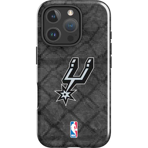 NBA San Antonio Spurs Dark Rust iPhone 16 Pro Impact Case