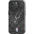NBA San Antonio Spurs Dark Rust iPhone 16 Pro Impact Case