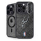 NBA San Antonio Spurs Dark Rust iPhone 16 Pro Kickstand Case