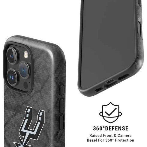 NBA San Antonio Spurs Dark Rust iPhone 16 Pro Magsafe Impact Case