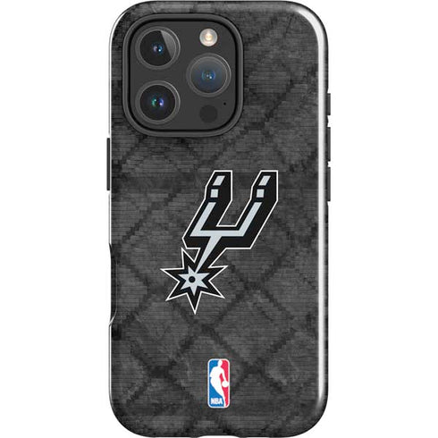 NBA San Antonio Spurs Dark Rust iPhone 16 Pro Max Impact Case