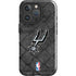 NBA San Antonio Spurs Dark Rust iPhone 16 Pro Max Impact Case