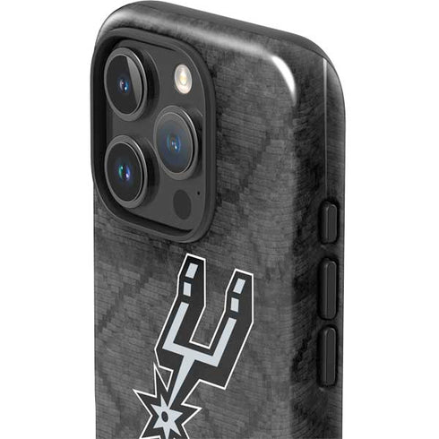 NBA San Antonio Spurs Dark Rust iPhone 16 Pro Max Impact Case