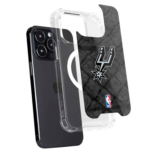 NBA San Antonio Spurs Dark Rust iPhone 16 Pro Max MagSafe Case