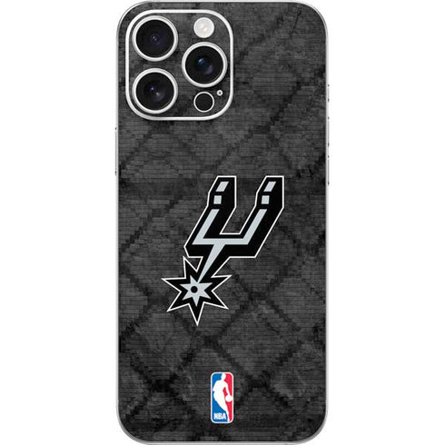 NBA San Antonio Spurs Dark Rust iPhone 16 Pro Max Skin