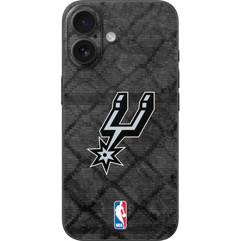 NBA San Antonio Spurs Dark Rust iPhone 16 Skin