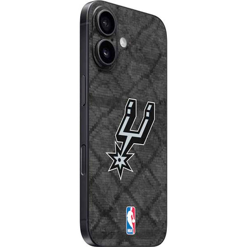 NBA San Antonio Spurs Dark Rust iPhone 16 Skin