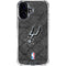 NBA San Antonio Spurs Dark Rust iPhone 17 Clear Case