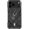 NBA San Antonio Spurs Dark Rust iPhone 18 Pro Max Clear Case