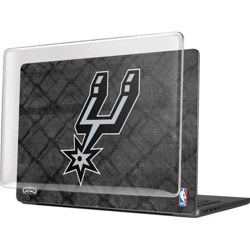 NBA San Antonio Spurs Dark Rust MacBook Pro 14in (2021-24) Case plus Skin
