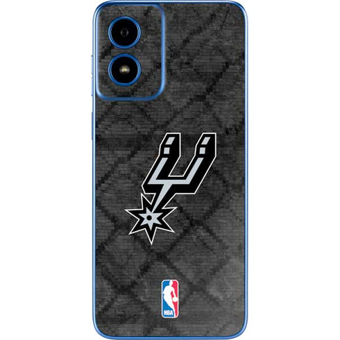 NBA San Antonio Spurs Dark Rust Moto G Play 4G (2024) Skin