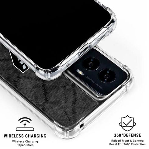 NBA San Antonio Spurs Dark Rust Moto G Power 5G (2024) Clear Case