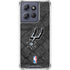 NBA San Antonio Spurs Dark Rust Moto G Power 5G (2025) Clear Case