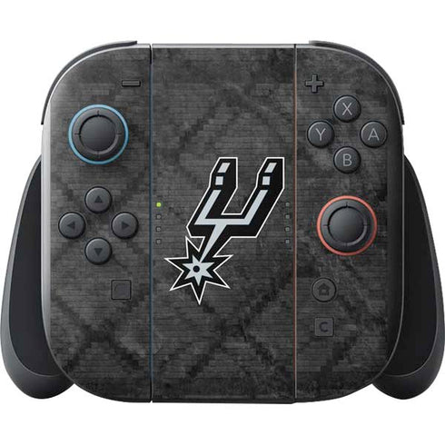 NBA San Antonio Spurs Dark Rust Nintendo Switch 2 (2025) with Joy-Con Skin