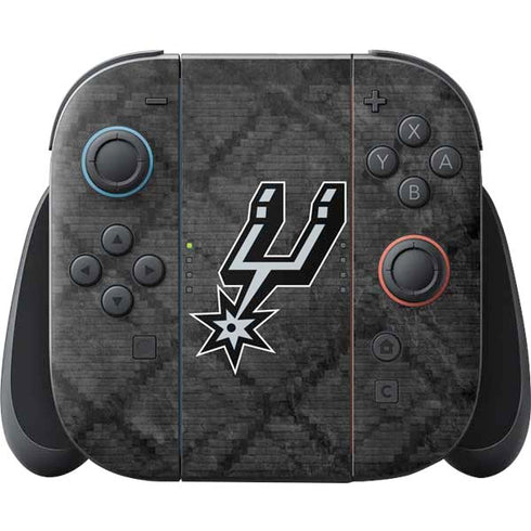 NBA San Antonio Spurs Dark Rust Nintendo Skins
