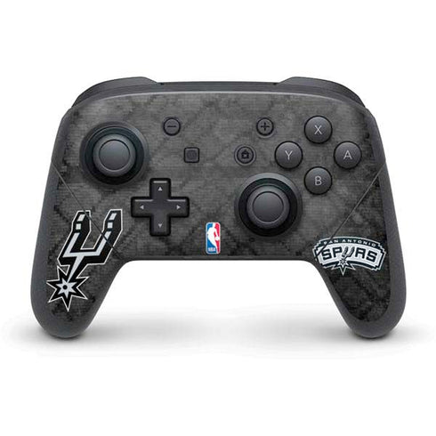 NBA San Antonio Spurs Dark Rust Nintendo Skins