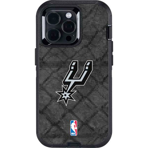 NBA San Antonio Spurs Dark Rust Otterbox Defender iPhone Skin