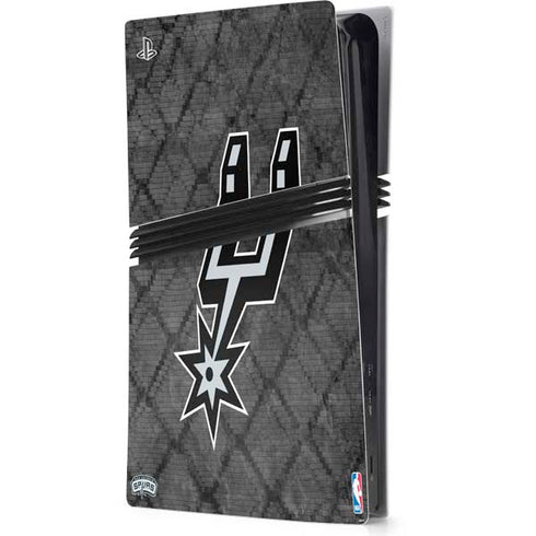 NBA San Antonio Spurs Dark Rust PS5 Pro Console Skin