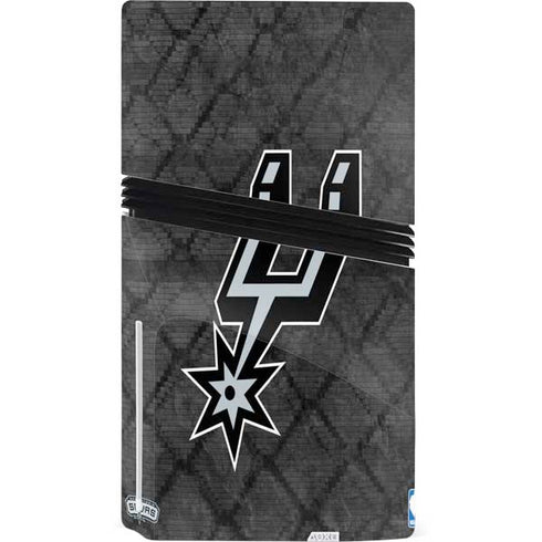 NBA San Antonio Spurs Dark Rust PS5 Pro Disk Bundle Skin