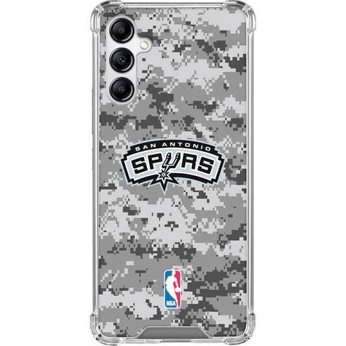 NBA San Antonio Spurs Digi Camo Gabb Phone 4 Clear Case