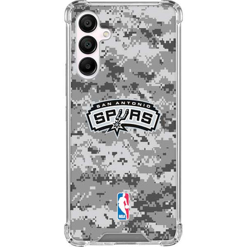 NBA San Antonio Spurs Digi Camo Galaxy A16 5G Clear Case