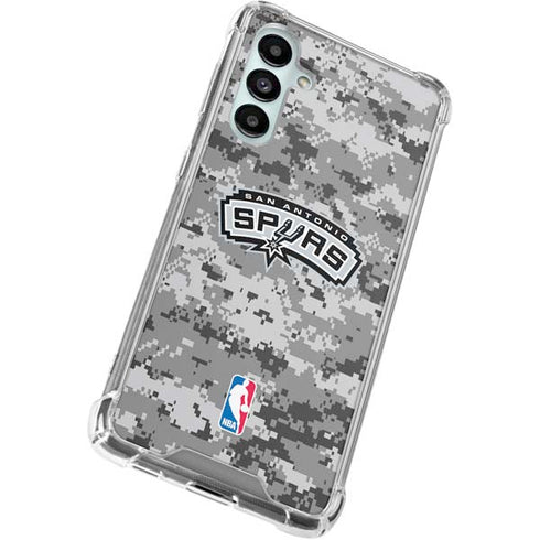 NBA San Antonio Spurs Digi Camo Galaxy A16 5G Clear Case