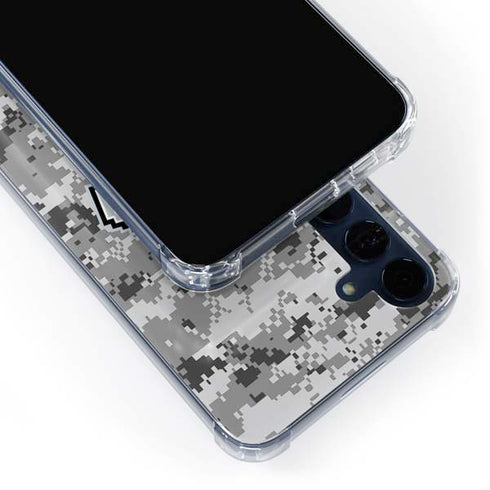 NBA San Antonio Spurs Digi Camo Galaxy A55 5G Clear Case