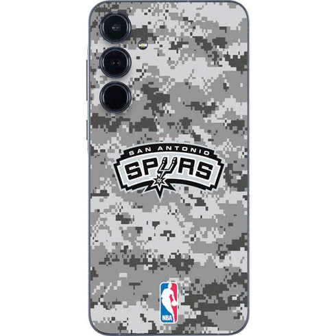 NBA San Antonio Spurs Digi Camo Galaxy A55 5G Skin