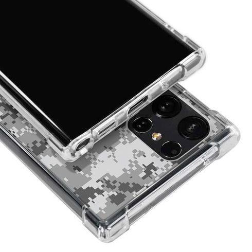 NBA San Antonio Spurs Digi Camo Galaxy S23 Ultra Clear Case
