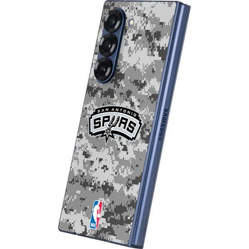 NBA San Antonio Spurs Digi Camo Galaxy Z Fold6 Skin