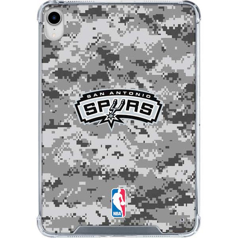 NBA San Antonio Spurs Digi Camo iPad 11th Gen (2025) Clear Case