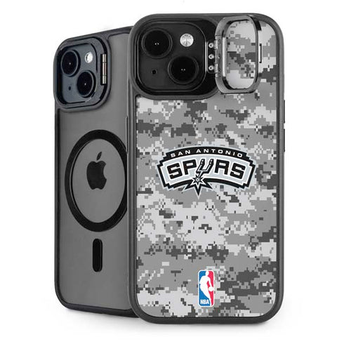 NBA San Antonio Spurs Digi Camo iPhone 13 Kickstand Case