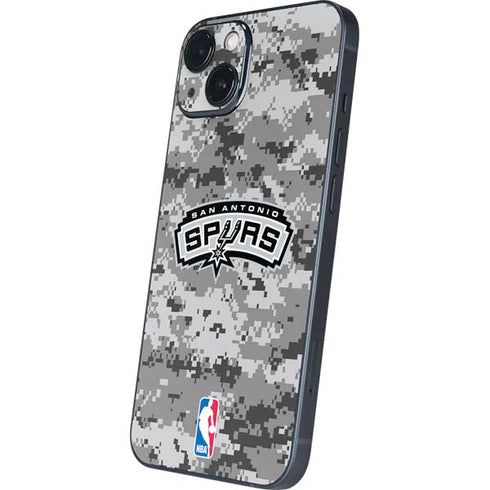 NBA San Antonio Spurs Digi Camo iPhone 15 Skin