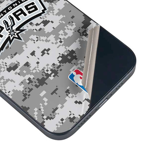 NBA San Antonio Spurs Digi Camo iPhone 15 Skin