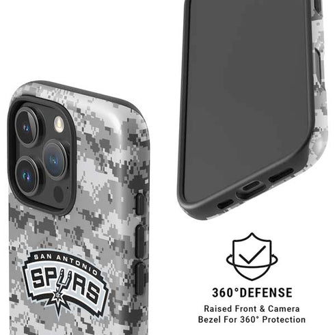 NBA San Antonio Spurs Digi Camo iPhone 16 Pro Magsafe Impact Case