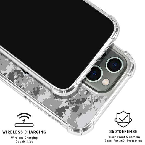 NBA San Antonio Spurs Digi Camo iPhone 16 Pro Max Clear Case