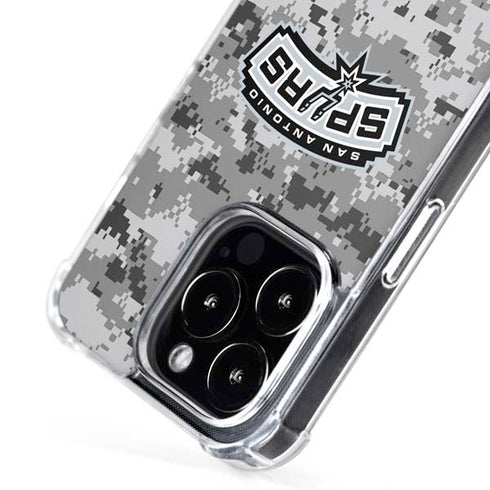 NBA San Antonio Spurs Digi Camo iPhone 16 Pro Max MagSafe Case