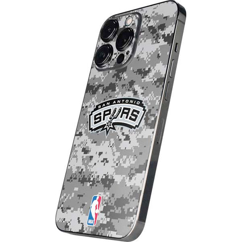 NBA San Antonio Spurs Digi Camo iPhone 16 Pro Max Skin