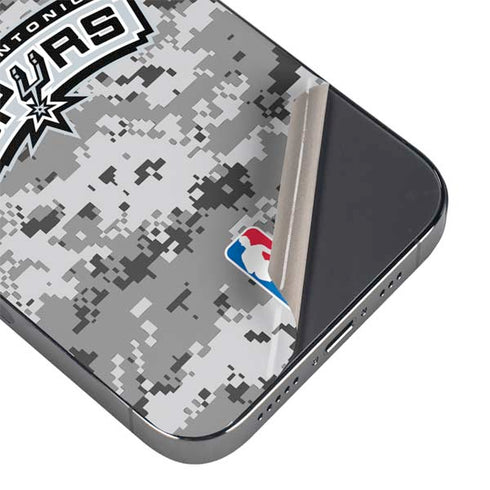 NBA San Antonio Spurs Digi Camo iPhone 16 Pro Skin