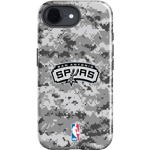 NBA San Antonio Spurs Digi Camo iPhone 16e Impact Case