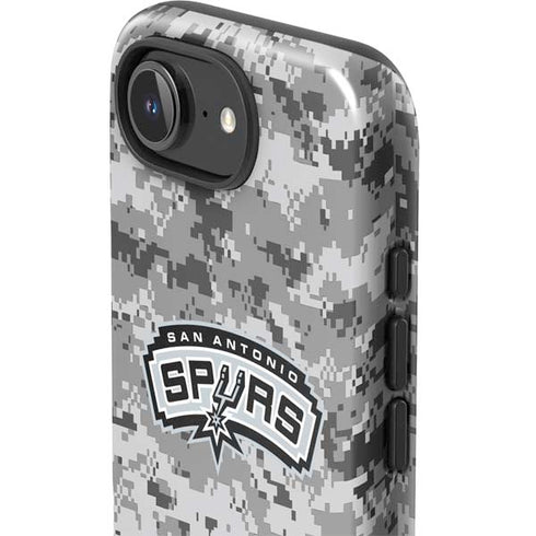 NBA San Antonio Spurs Digi Camo iPhone 16e Impact Case