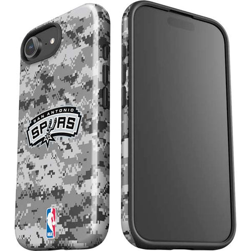 NBA San Antonio Spurs Digi Camo iPhone 16e Impact Case