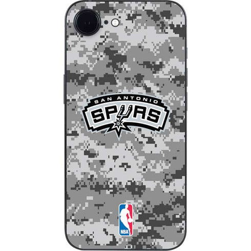 NBA San Antonio Spurs Digi Camo iPhone 16e Skin